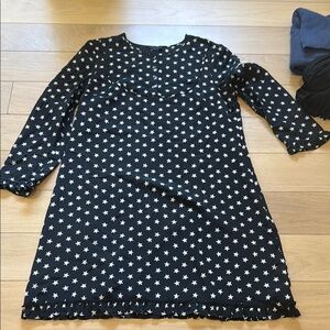 Jcrew Starry Black Dress